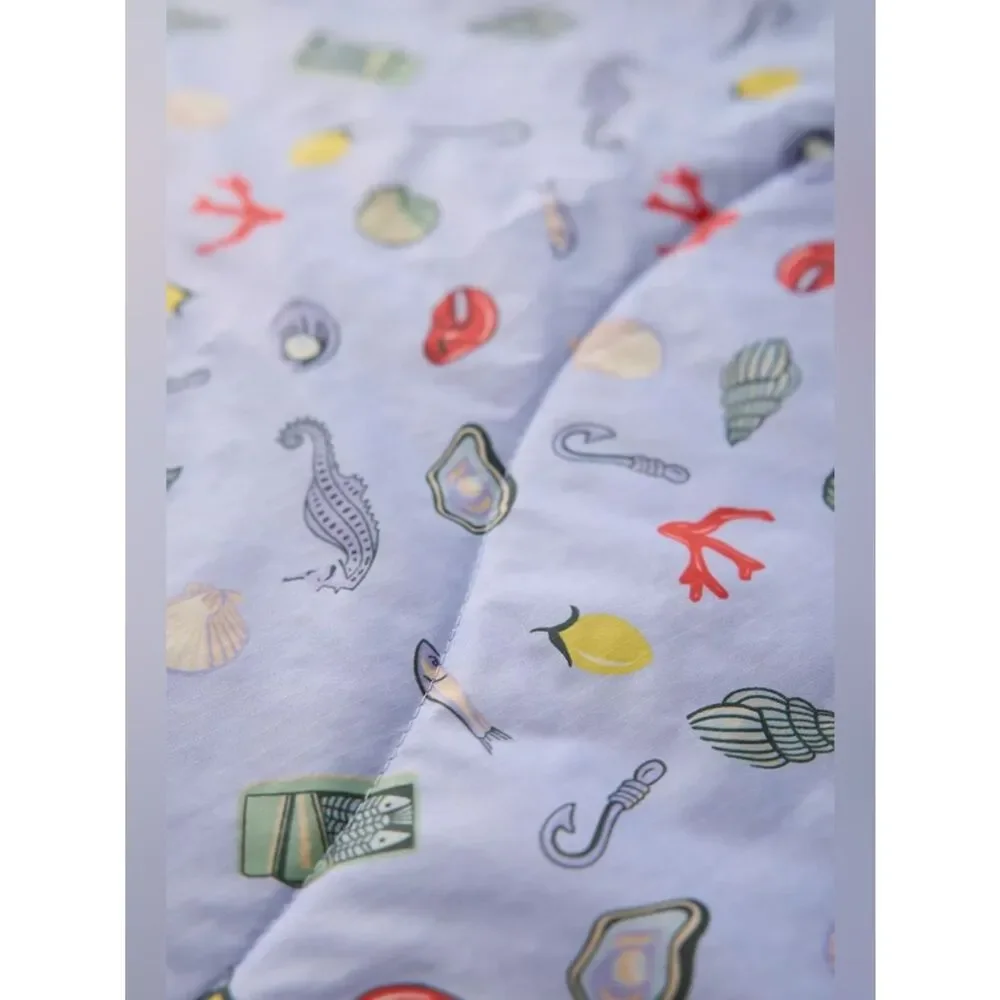 New Urban Outfitters BAGGU Sea Charms Puffy Picnic Blanket